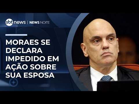 Moraes recuses himself from case involving his wife | #NightlyNews