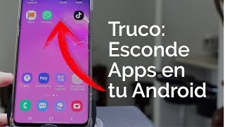 OCULTA APPS SIN INSTALAR NADA EN ANDROID