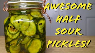 Awesome Half Sour Pickles!