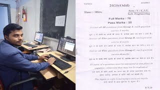 Software Engineering 2020(Odd) Question bank Solution. || @csainstructor6524  || SEM-V /C.S.E