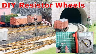 How To Make Resistor Wheels for N, OO & HO rolling stock, Ep3