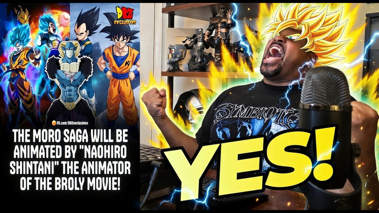 Dragon Ball Super: Broly Animator, Naohiro Shintani, is Animating The Moro Saga in Galactic Patrol!