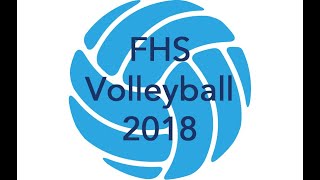 2018 FHS Volleyball End of Season Slideshow