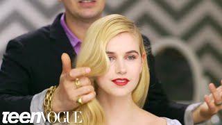Retro-Glam Hair Tutorial with Ashley Javier – 3 Steps to – Teen Vogue Profile