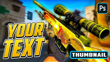 CSGO Photoshop Thumbnail Template * FREE * #8
