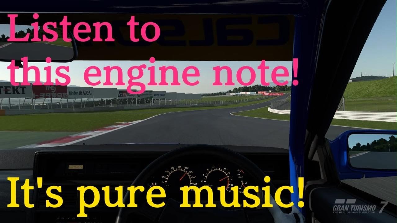 NISSAN R31 SKYLINE GTS-R RB20DET-R Engine sound!!