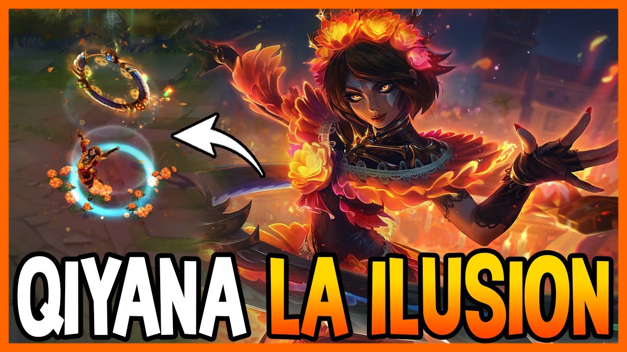 SKIN de QIYANA LA ILUSION | League of Legends - YouTube