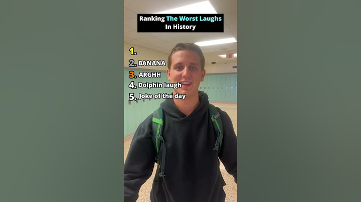 Ranking The Worst Laughs In History #shorts
