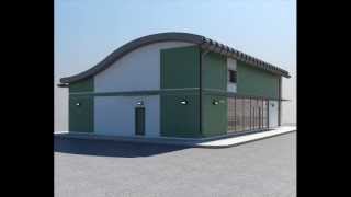 Station 3D Model | Architectural Exteriors 3D Modelling | max, 3ds, c4d, obj, lwo