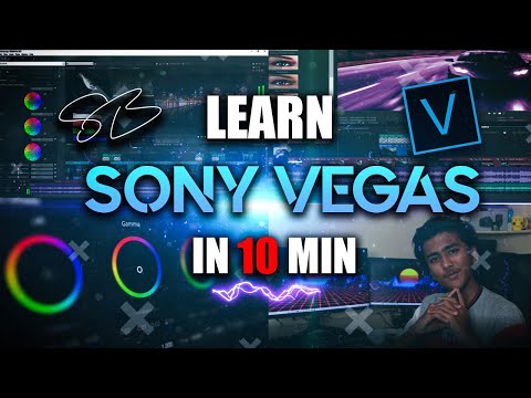 Learn Sony Vegas in 10 Min...| Video Editing for Beginners | [Hindi]