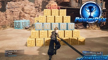 Final Fantasy VII Remake - Crate Annihilator Trophy Guide (Whack-a-Box Challenge Highscore)