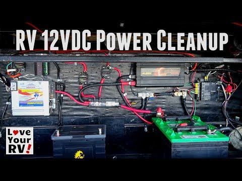 Reorganized My 12 VDC RV Power System Wiring