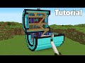 Minecraft: How to Build a Diamond Chest House Tutorial