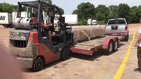 4 post lift assembly