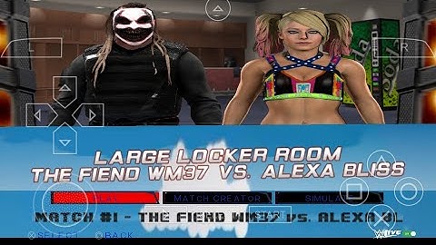 WWE 2K20 PPSSPP Gameplay | WWE The Fiend VS Alexa Bliss | WWE 2K20 Firefly Funhouse