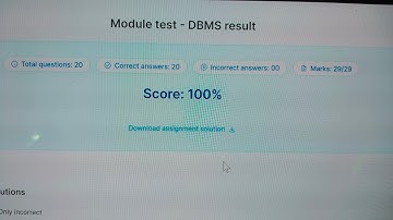 DBMS || MODULE 4 || WEb DEVELOPMENT INTERNSHALA || ANSWERKEY