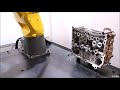 Nakanishi E4000 Deburring corroborated with Fanuc and Xebec (Cylinder head)