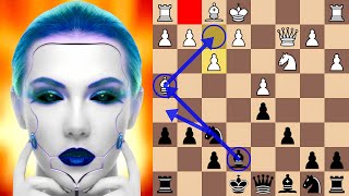 картинка: Awonder Liang сокрушает LeelaKnightOdds всего за 30 ходов!