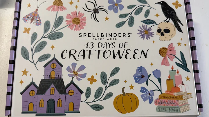 Spellbinders 13 days if Craftoween Day 1 👻