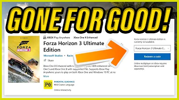 Hra Forza Horizon 3 již není k dispozici?