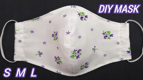 ALL SIZES VERY VERY EASY 3 LAYER PATTERN MASK | Face Mask Sewing Tutorial | DIY Cloth Face Mask Easy