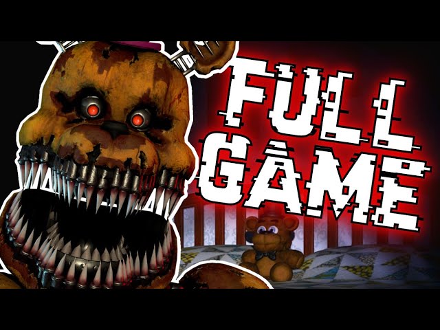 Five Nights at Freddy's 4 Nintendo Switch Gameplay 