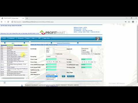 PROFITMART SUB BROKERS BACK OFFICE WEBINAR