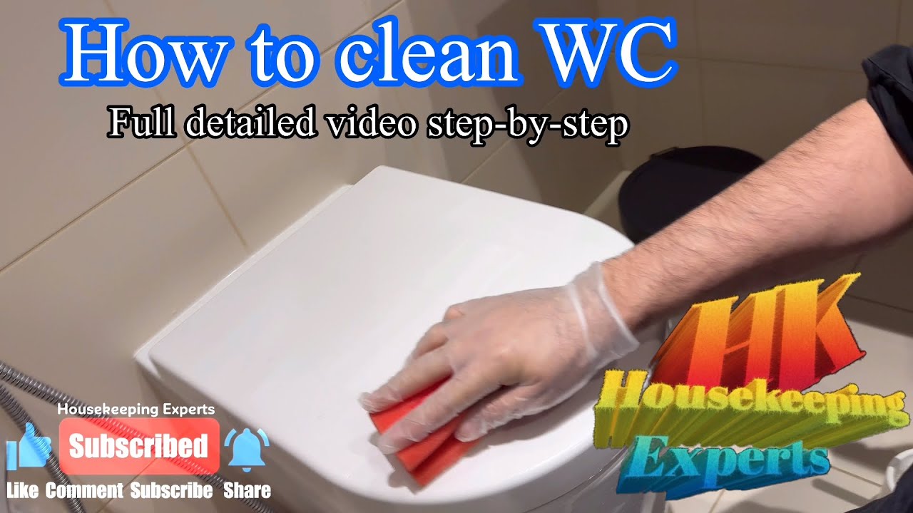 How to clean wc /toilet. 