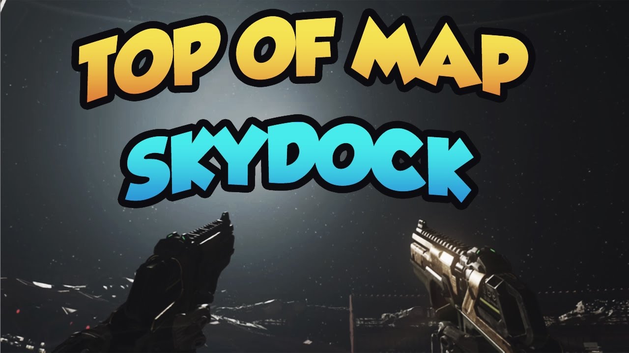 "INFINITE WARFARE Glitches" SkydocOn Top Of Map Glitch "COD IW GLITCHES