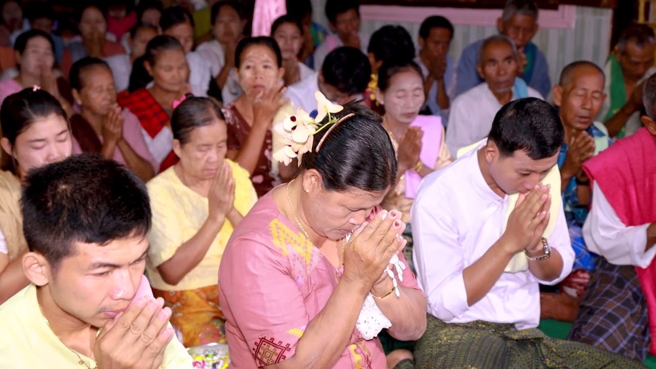 08 အလှူဒါယကာ (ဦးမောင်ဌေး) + အလှူဒါယိကာမ ဒေါ်နန်းကြည် မိသားစုတို့၏ ရဟန်းခံ-ရှင်ပြု အလှူတော်မင်္ဂလာ..