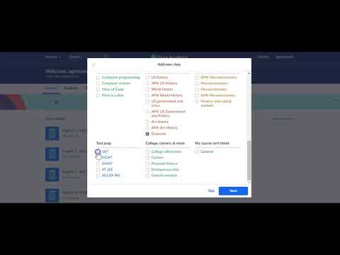 Linking Khan Academy to Google Classroom