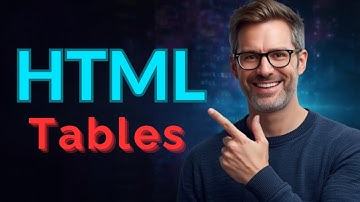 HTML - Tables | HTML Tutorial for Beginners