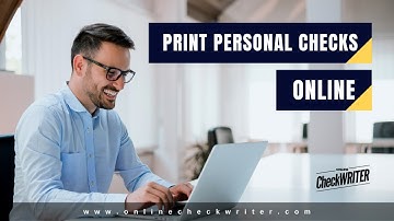 Print Personal Checks Online