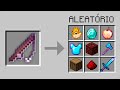 🐟 PESCAMOS ITENS ALEATÓRIOS NO MINECRAFT (Pescar é aleatório)