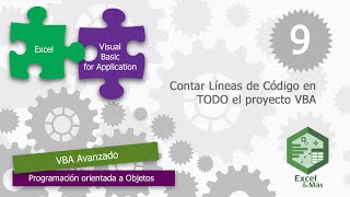 Ejercicio 9 | Contar Lineas de Código en Proyecto VBA | Excel VBA Avanzado