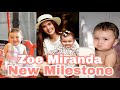 Baby Zoe Miranda so cute big girl na | New milestone ng anak ni Sofia Andres at Daniel Miranda