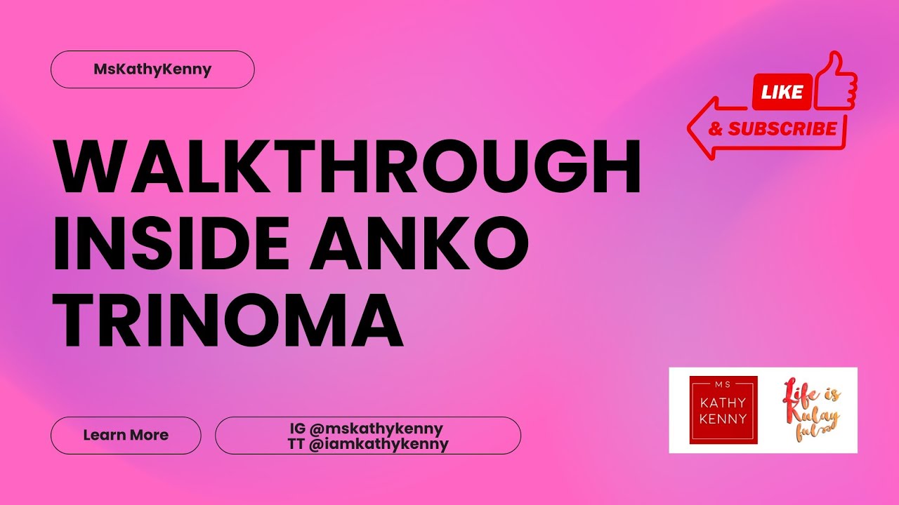 Walkthrough inside Anko Trinoma