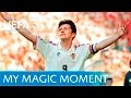 Davor Šuker's chip at EURO 96: Croatia v Denmark