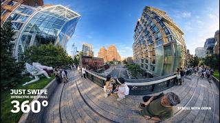 360° Stroll - The High Line - W 23rd St., NYC