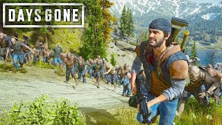 HORRIFYING HORDE ATTACK in Days Gone!