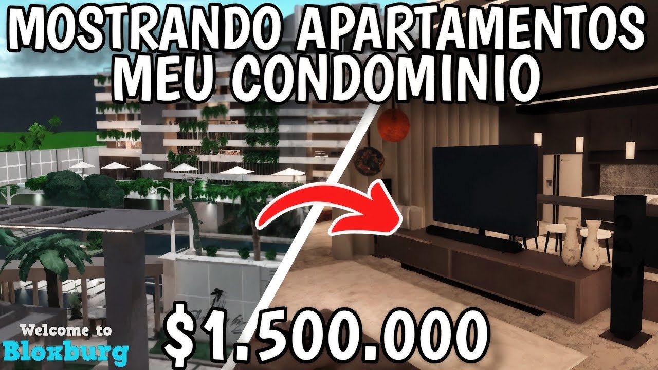 MOSTRANDO OS DO MEU CONDOM NIO NO BLOXBURG PARTE 2 