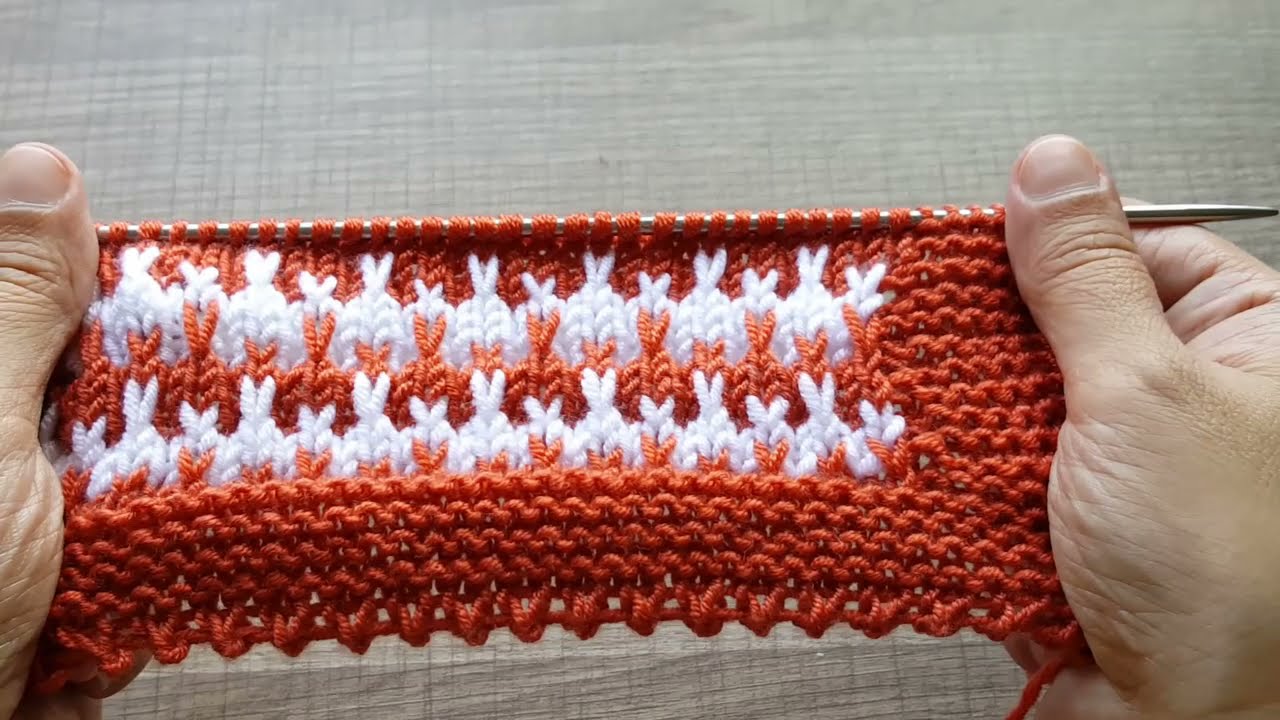 Красочный Легкий Детский Узор Для Вязания