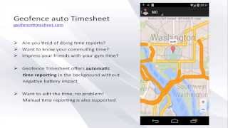 Android Geofence auto Timesheet - Automatic Time Tracker screenshot 3