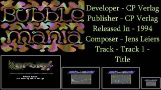 Bubble Mania - Track 1 - Title (C64) screenshot 3