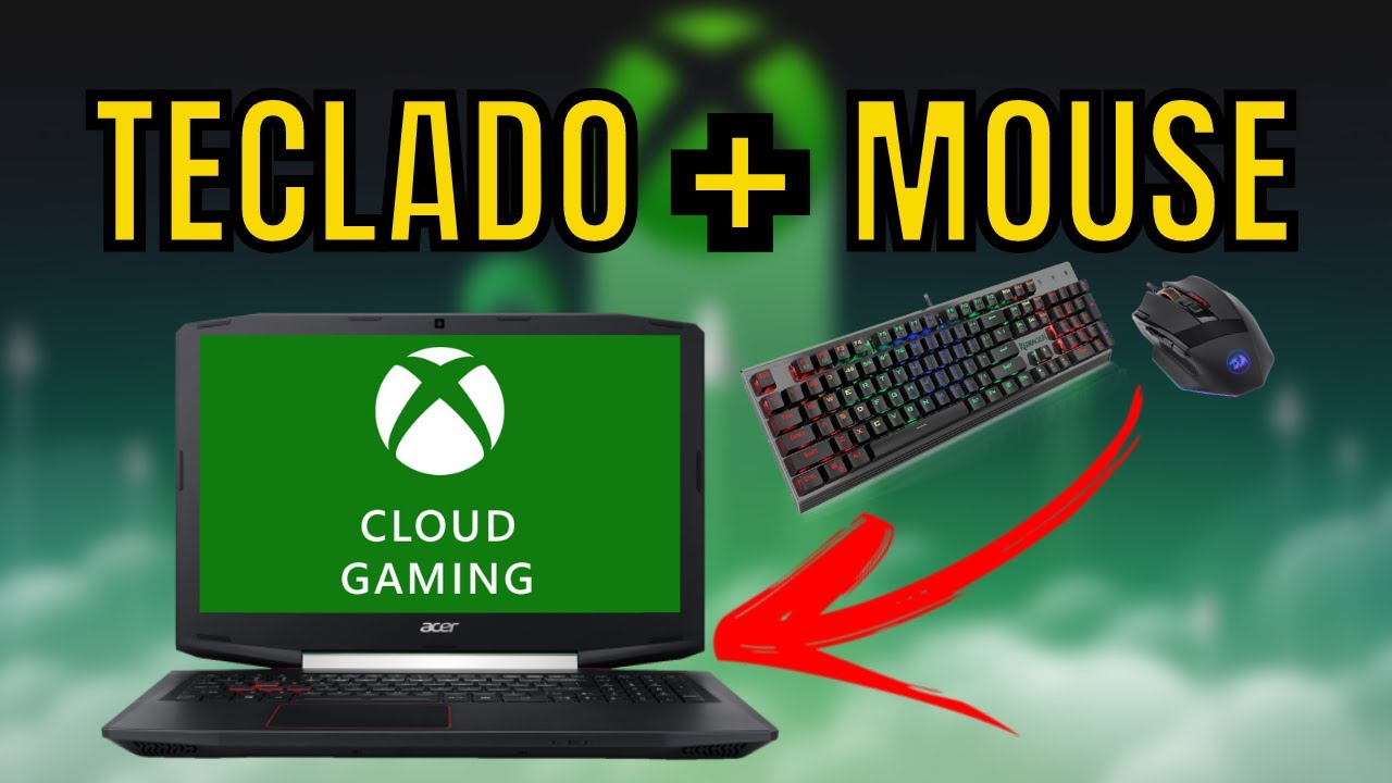 COMO JOGAR FORTNITE NO XCLOUD COM TECLADO E MOUSE??? [4K] 