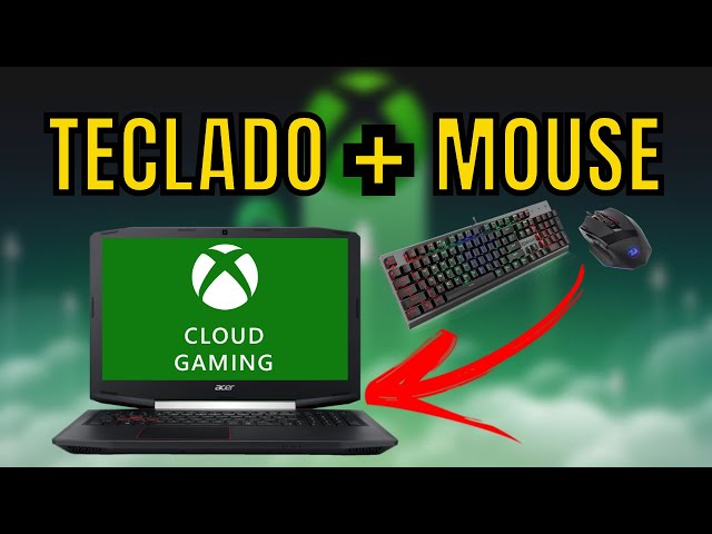 XCLOUD: TESTE MOUSE E TECLADO NO FORTNITE (EXTENSÃO) 