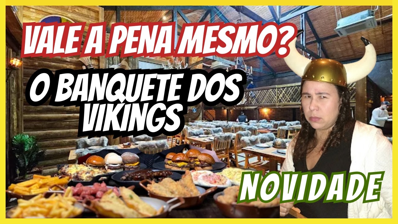 Novo Rodízio Nórdico em São Paulo | Vale a Pena? | Restaurante Vikings Tatuapé
