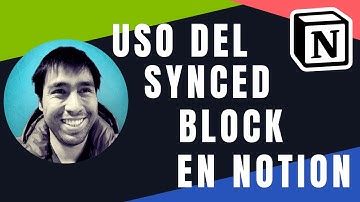USO DEL SYNCED BLOCK EN NOTION | Maxi Hawk