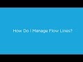 TIBCO CLOUD™ Nimbus® - How Do I Manage Flow Lines?