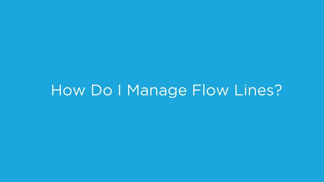 TIBCO CLOUD™ Nimbus® How Do I Manage Flow Lines? YouTube